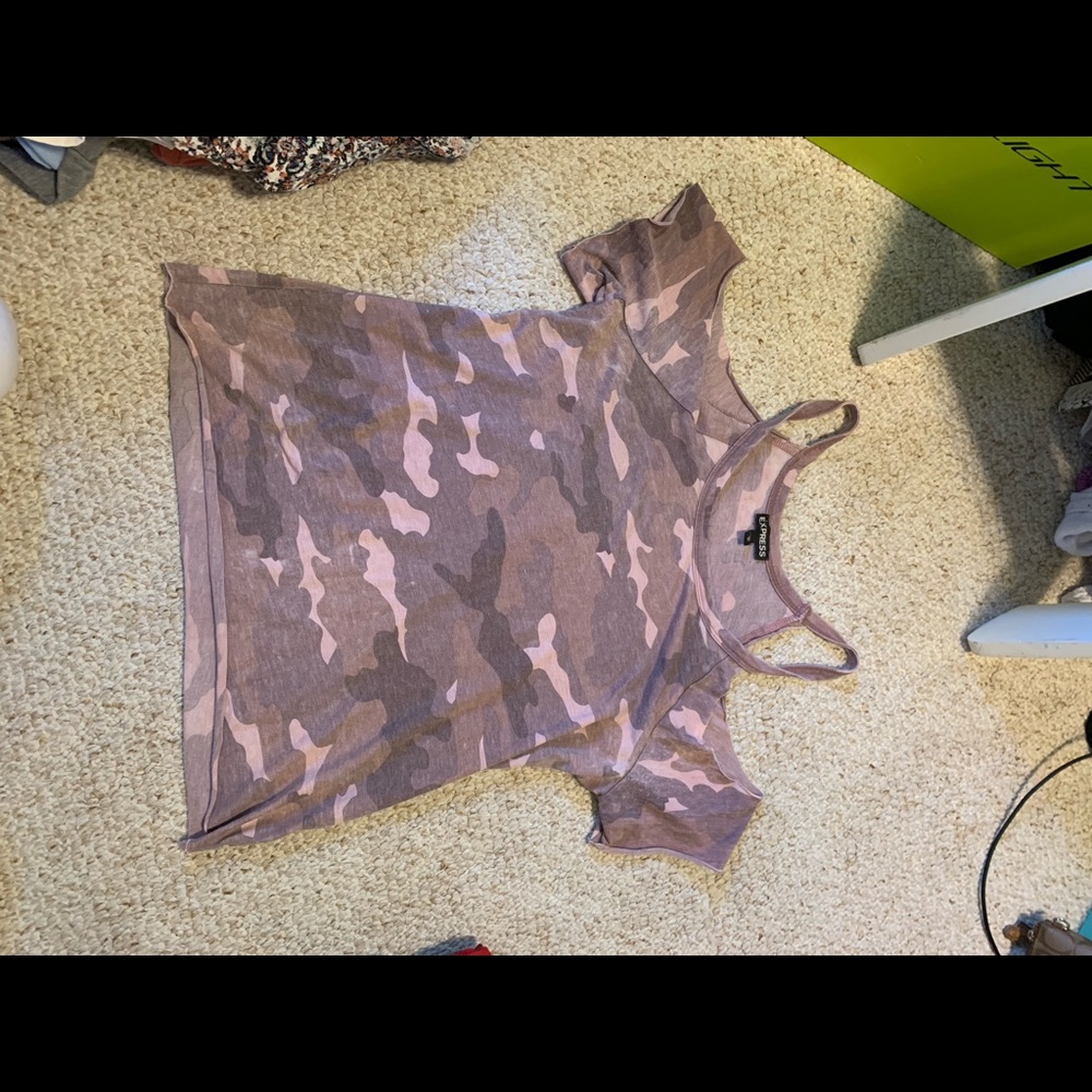 Cut out shoulder top